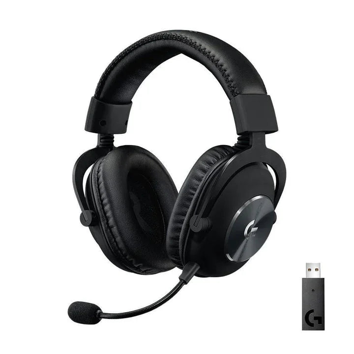 Logitech Pro X Lightspeed Wireless Gaming Headset - Black - Tashqila Logitech Pro X Lightspeed Wireless Gaming Headset - Black - Tashqila